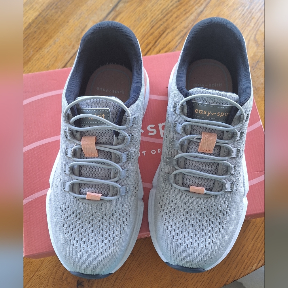 Easy Spirit Gray Walking / Workout Shoes Ortho Support Size 6 NWT Denise Austin - Picture 2 of 5